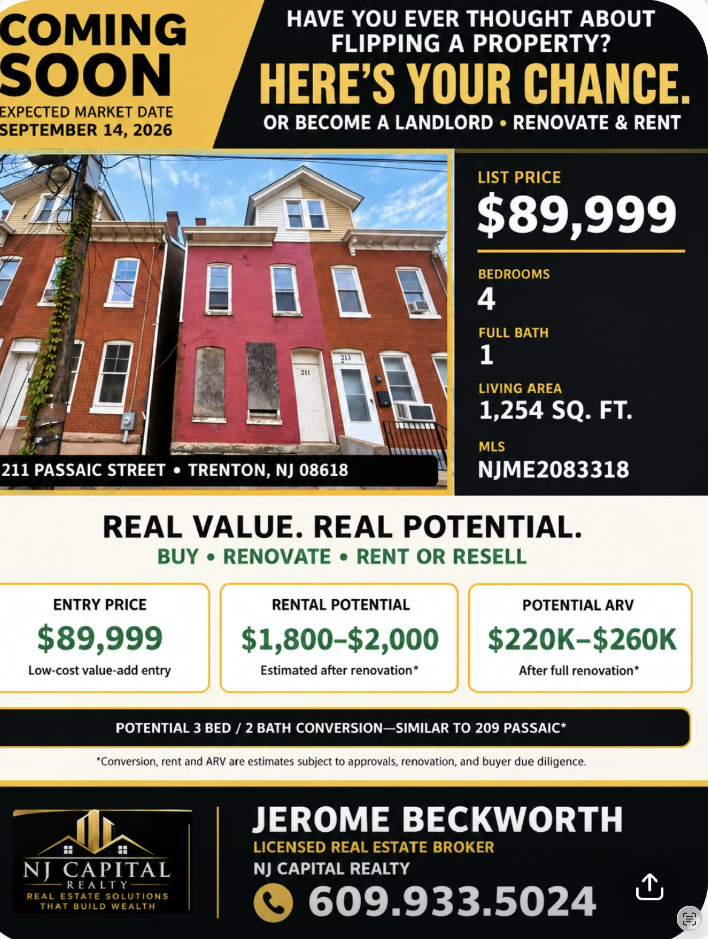 211 Passaic Street, Trenton