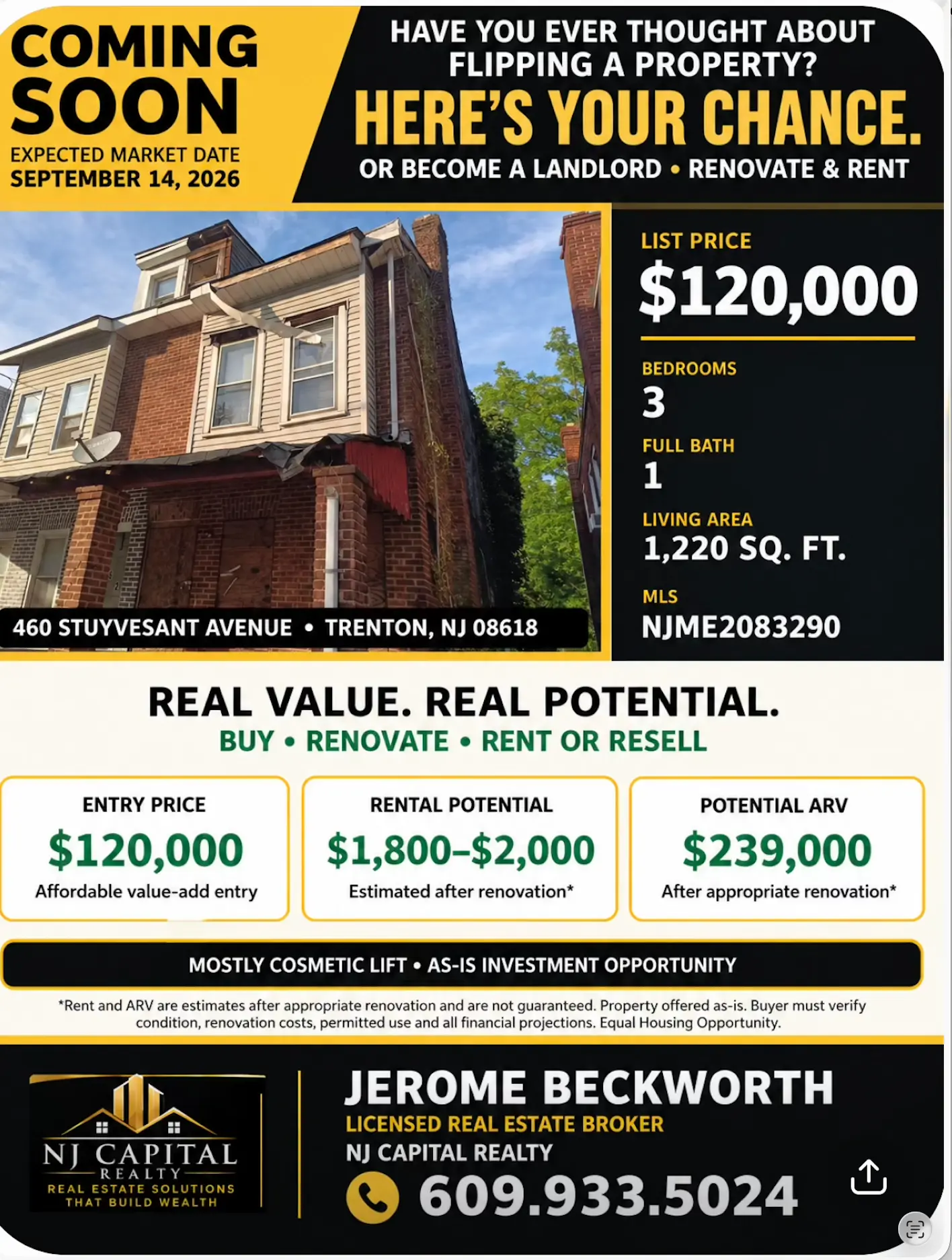 460 Stuyvesant Avenue, Trenton
