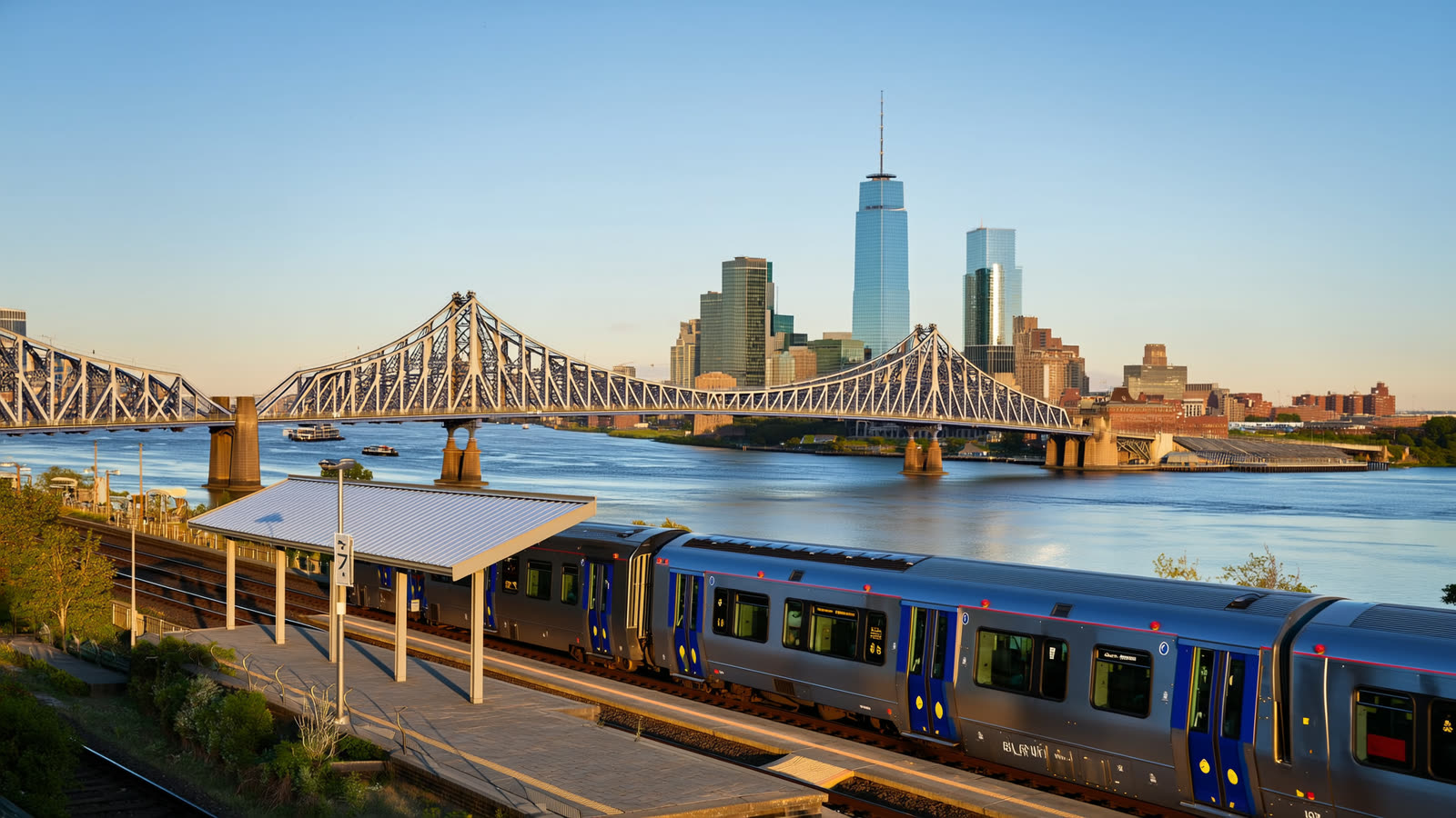 River LINE light rail, Camden waterfront
